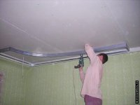 Как сделать ремонт потолка