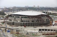 Большая ледовая арена в Сочи готова почти на 80%