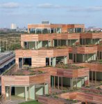 В Нидерландах построят школу с крышей, покрытой травой