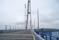 Мост через пролив Босфор Восточный открылся во Владивостоке