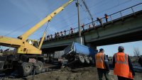 К выходным завершат ремонт моста на Каширском шоссе, пострадавшего в результате ДТП