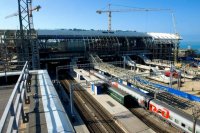 В Красной Поляне завершено строительство железнодорожного вокзала к Олимпиаде-2014