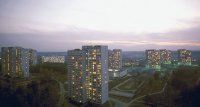 В микрорайоне "Зеленый бор" в Зеленограде будет построено более 200 тыс кв м жилья 
